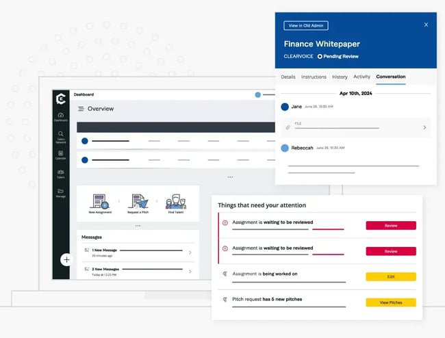 clearvoice is not a standalone content auditing tool, but it carries some content auditing and insights value within the platform